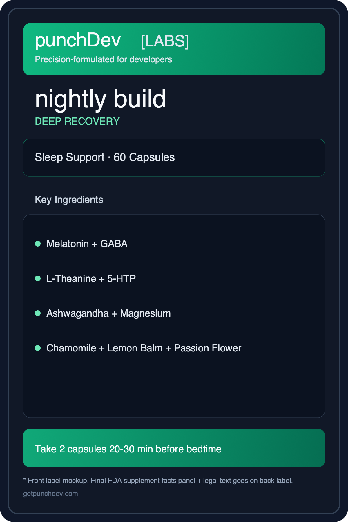 nightly build label